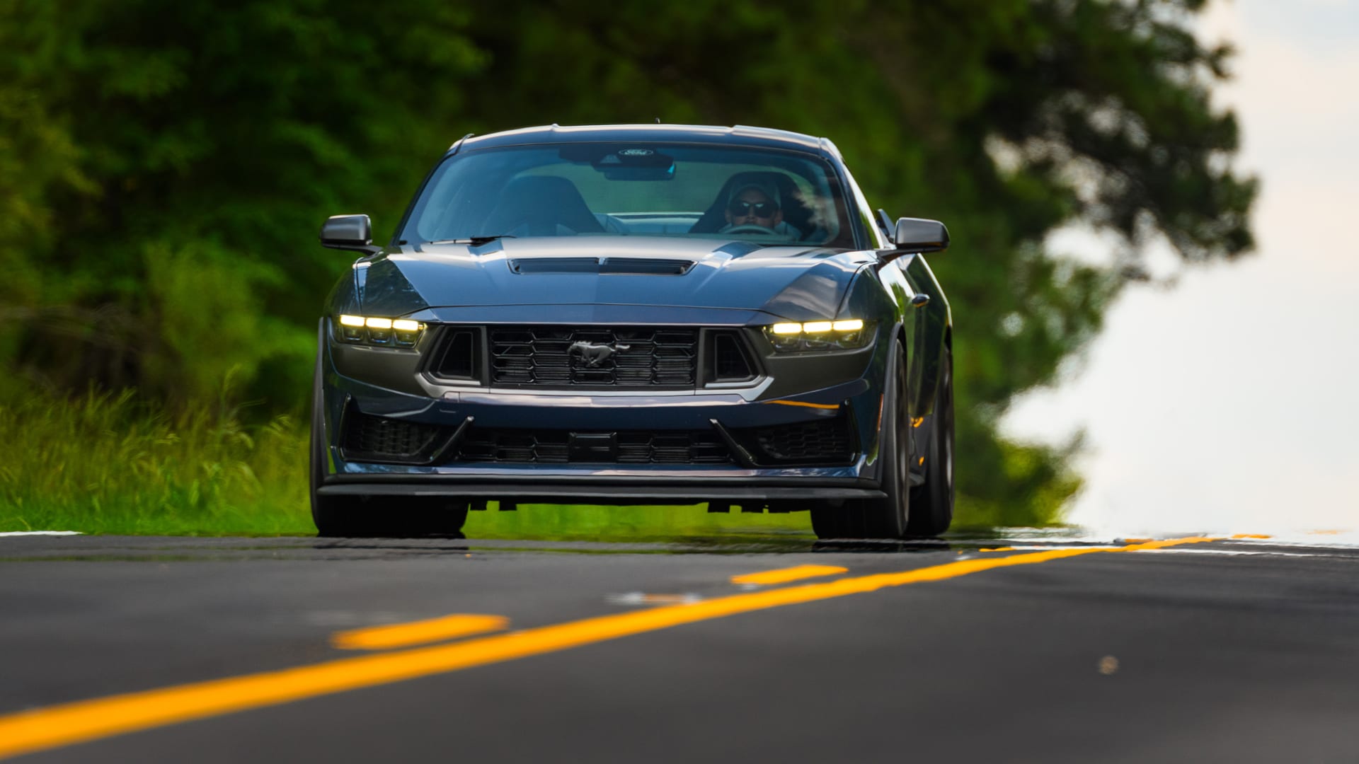 Ford auctioning the first 2024 Mustang Dark Horse for